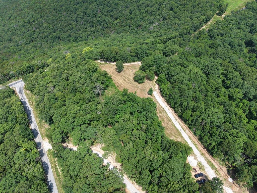Aerial view of a completed McGlothlin Services site
